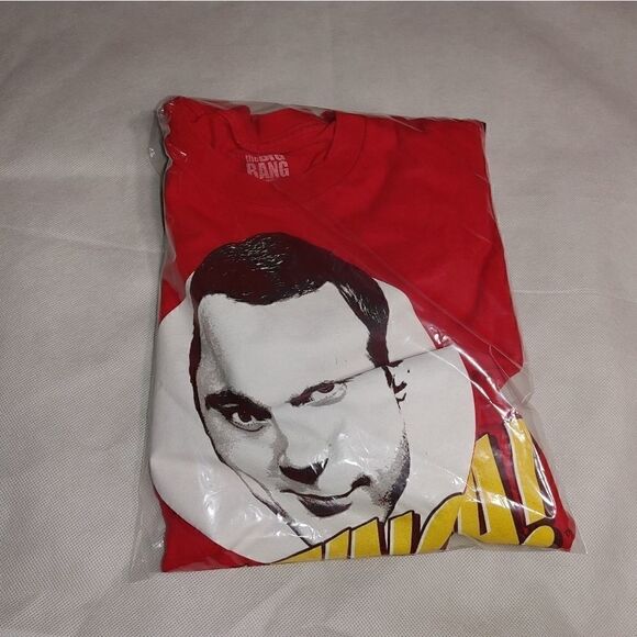 Ripple junction MEN'S the big bang theory BAZINGA shirt size L - Picture 7 of 8